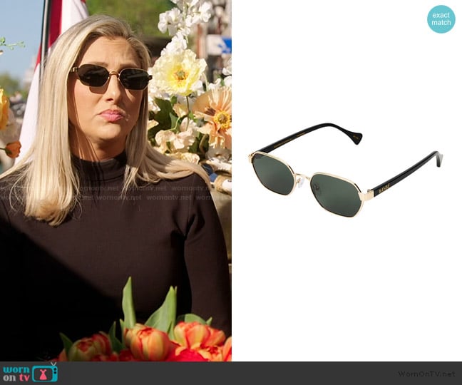 Banbe Blake Sunglasses worn by Gina Kirschenheiter on The Real Housewives of Orange County