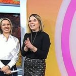 Jenna’s black mules on Today