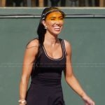 Bre’s contrast trim mini dress on Selling Sunset