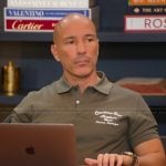 Brett’s green polo shirt on Selling Sunset