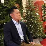 Brian Cheung’s ivory and green sneakers on Today