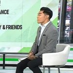 Brian Cheung’s black sneakers on Today