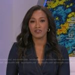 Brittany’s denim wrap dress on Good Morning America