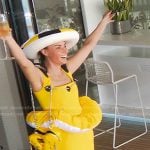 Bronwyn’s yellow dress on The Real Housewives of Salt Lake City