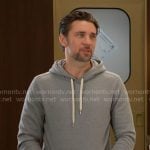 Cane’s grey hoodie on The Young and the Restless