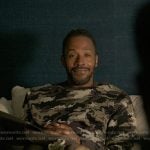 Lewin’s camo sweater on Reasonable Doubt