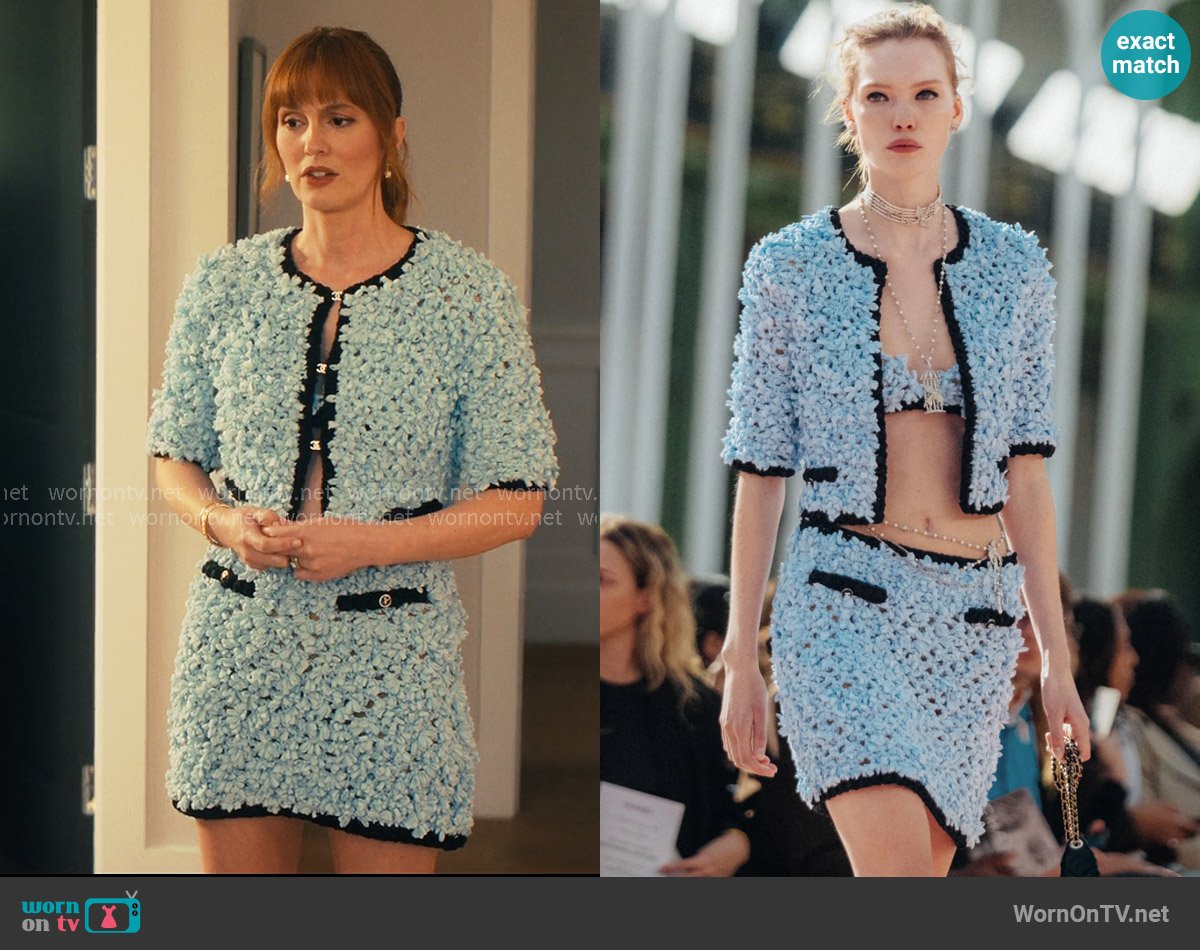 Chanel Spring Summer 2025 Collection worn by Abby (Leighton Meester) on Nobody Wants This