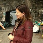 Chloe’s red utility jacket on Today