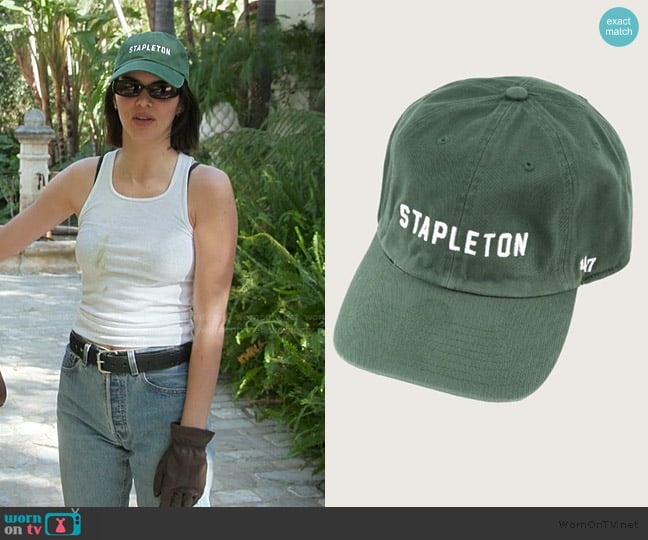 Chris Stapleton Green 47 Brand Dad Hat worn by Kendall Jenner (Kendall Jenner) on The Kardashians