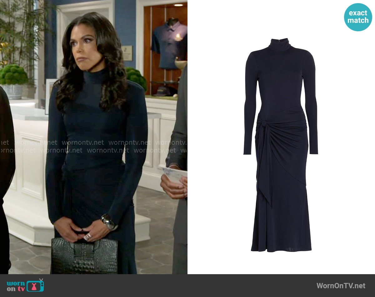Dani’s turtleneck dress on Beyond the Gates