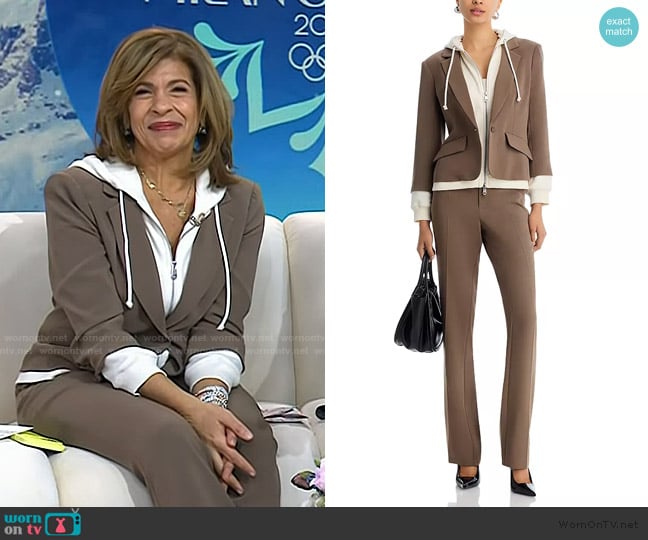 Hoda’s brown pants on Today