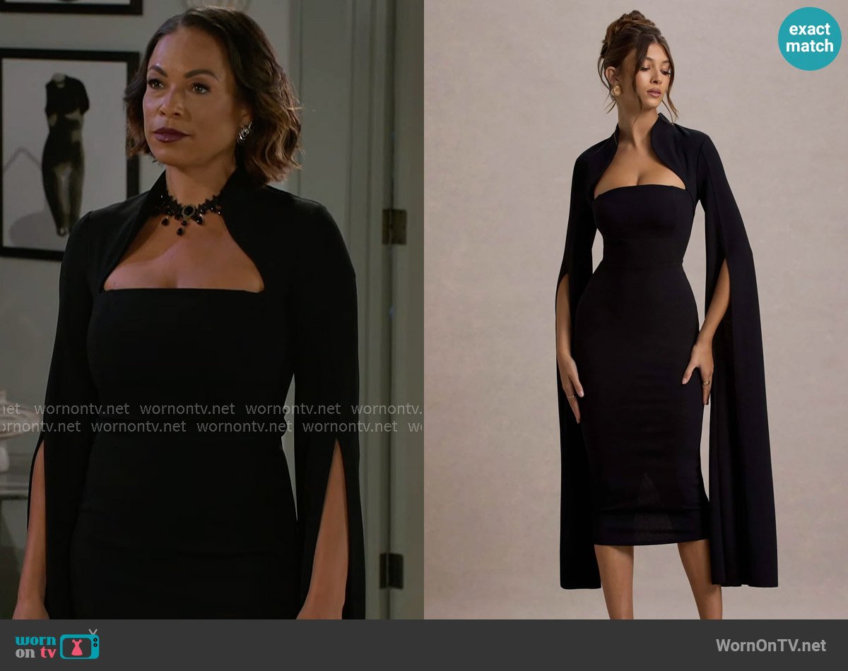 Club L London Linden Dress worn by Nicole Dupree Richardson (Daphnee Duplaix) on Beyond the Gates