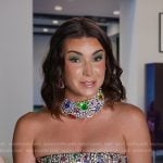Bronwyn’s crystal confessional top on The Real Housewives of Salt Lake City