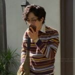 Daniel’s striped sweater on Reasonable Doubt