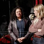 Michelle Buteau’s denim boiler suit on Today