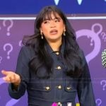 Genesis Rivas’s denim jacket on Tamron Hall Show