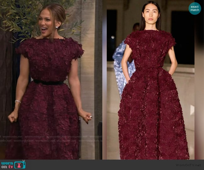Dior 2024 Spring Collection worn by Jennifer Lopez on Live with Kelly and Mark