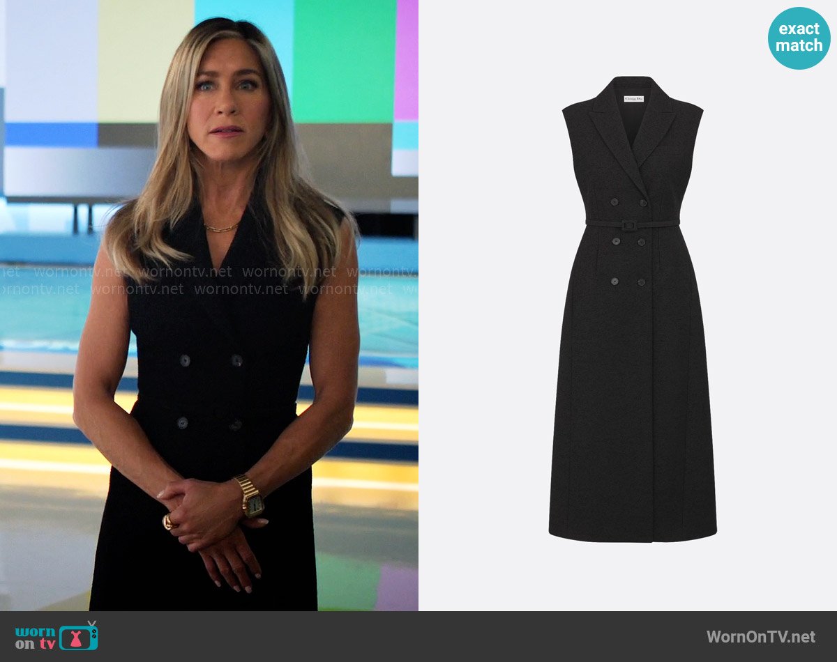 Dior Mid-Length Blazer Dress worn by Alex Levy (Jennifer Aniston) on The Morning Show