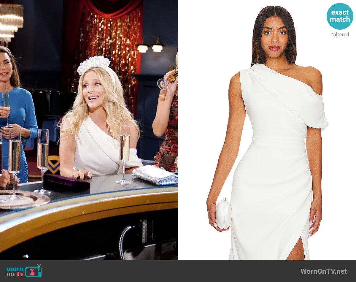 Elliatt Isadora Gown worn by Christine Blair Williams (Lauralee Bell) on The Young and the Restless