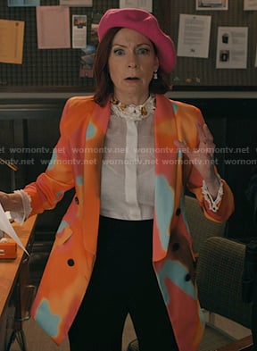 Elsbeth's multicolor blazer on Elsbeth