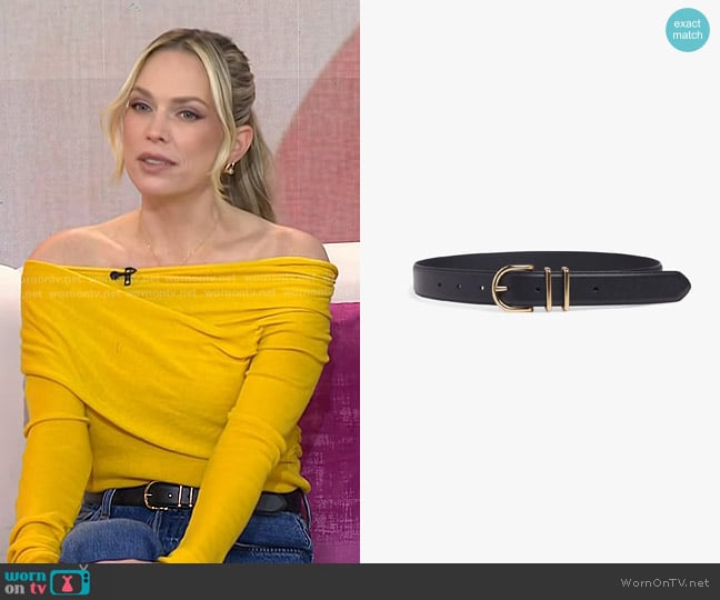 Favorite Daughter The Fancy Juni Belt worn by Erin Foster on Today