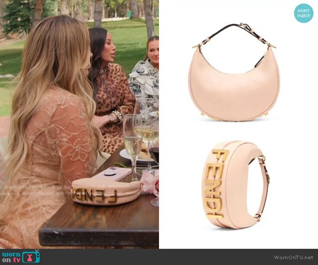 Fendi Nano Fendigraphy Bag worn by Heather Gay on The Real Housewives of Salt Lake City