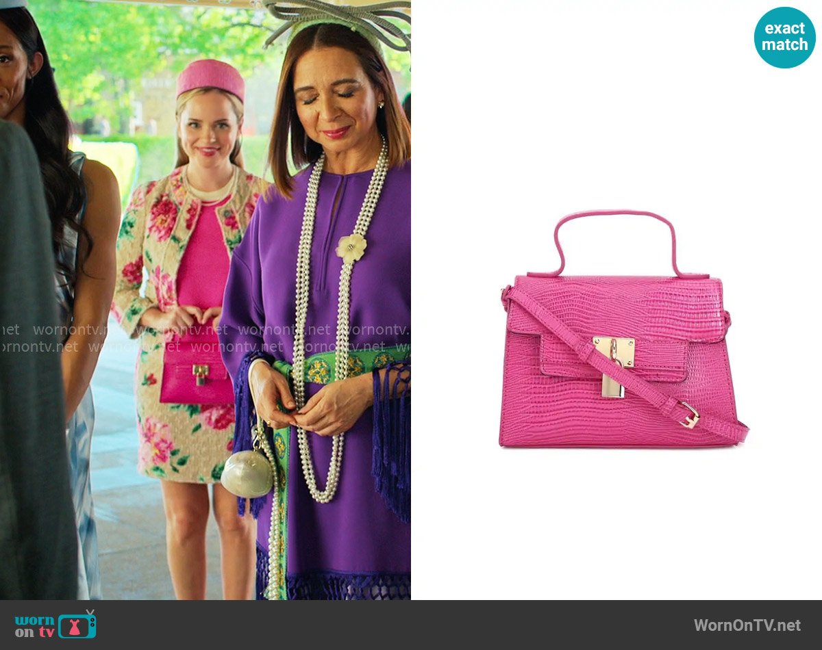 Forever 21 Textured PU Structured worn by Ainsley (Stephanie Styles) on Loot