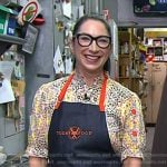 Gesine Bullock-Prado’s floral blouse on Today