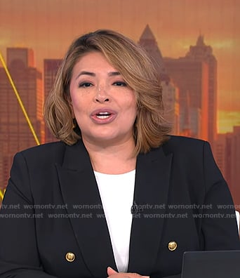 Gilma Avalos’s black blazer on Today