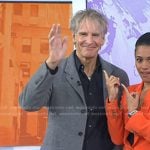 Scott Bakula’s grey blazer and black sneakers on Today