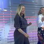 Leanne Morgan’s dark grey jumpsuit on Today