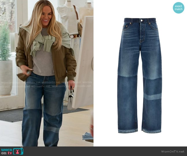 Gucci Denim Jeans worn by Heather Gay on The Real Housewives of Salt Lake City