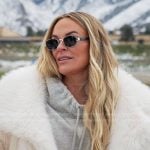 Heather’s silver frame sunglasses on The Real Housewives of Salt Lake City