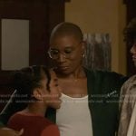 Hen's green cardigan on 9-1-1