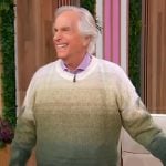 Henry Winkler’s green ombre sweater on Sherri