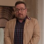 Howard’s beige jacket on Only Murders in the Building