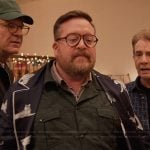 Howard’s green embroidered shirt on Only Murders in the Building