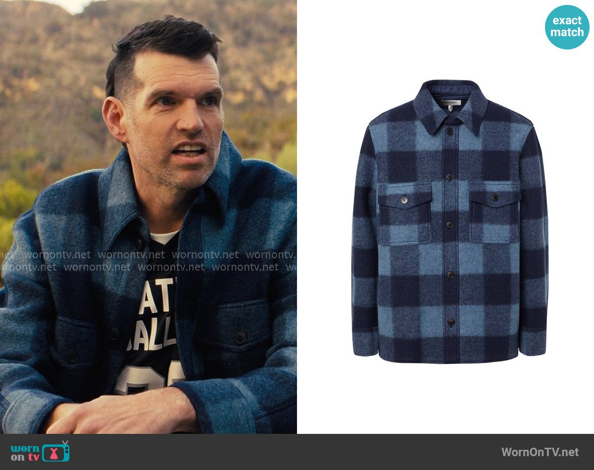 Isabel Marant Kevron Jacket worn by Sasha Roklov (Timothy Simons) on Nobody Wants This
