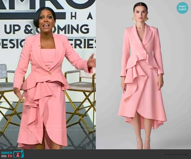 Jeanette Limas Melissa Dress worn by Tamron Hall on Tamron Hall Show