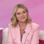 Jenna's pink leather blazer on Today