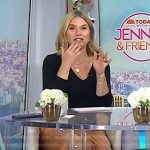 Jenna’s grey chain boots on Today