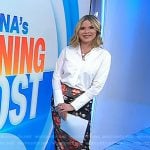 Jenna’s black bow pumps on Today