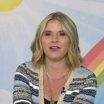 Jenna’s striped cardigan and jeans on Today