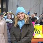 Jill’s brown crop jacket on Today