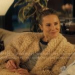 Joanne’s beige fur jacket on Nobody Wants This