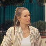 Joanne’s brown and green striped shirt on Nobody Wants This