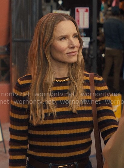 Joanne's striped sweater on Nobody Wants This