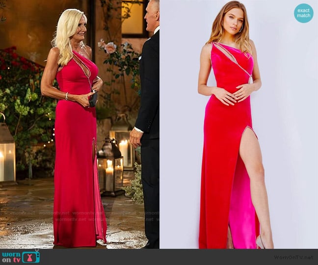 Jovani 23627 Dress worn by Monica Parham on The Golden Bachelor