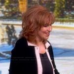 Joy’s black contrasting cardigan on The View