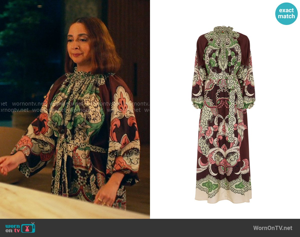 La DoubleJ Cerere Dress worn by Molly Novak (Maya Rudolph) on Loot